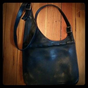 90s Coach Saddle Crossbody